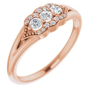 WB Choice Jewelry Rings 14K Rose 15 CTW Diamond Stackable Ring124026606PSTWBC WB Choice Jewelry Rings 14K Rose 15 CTW Diamond Stackable Ring124026606PSTWBC