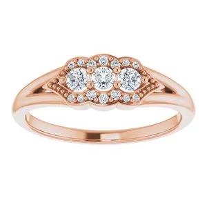 WB Choice Jewelry Rings 14K Rose 15 CTW Diamond Stackable Ring124026606PSTWBC WB Choice Jewelry Rings 14K Rose 15 CTW Diamond Stackable Ring124026606PSTWBC