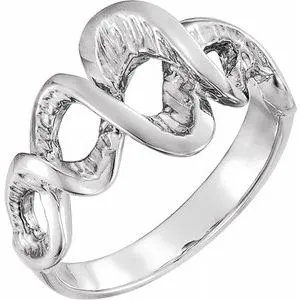 WB Choice Jewelry Rings 14K White Freeform Ring51666295PSTWBC