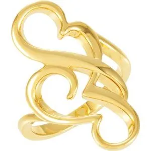 WB Choice Jewelry Rings 14K Yellow Freeform Ring51094102PSTWBC