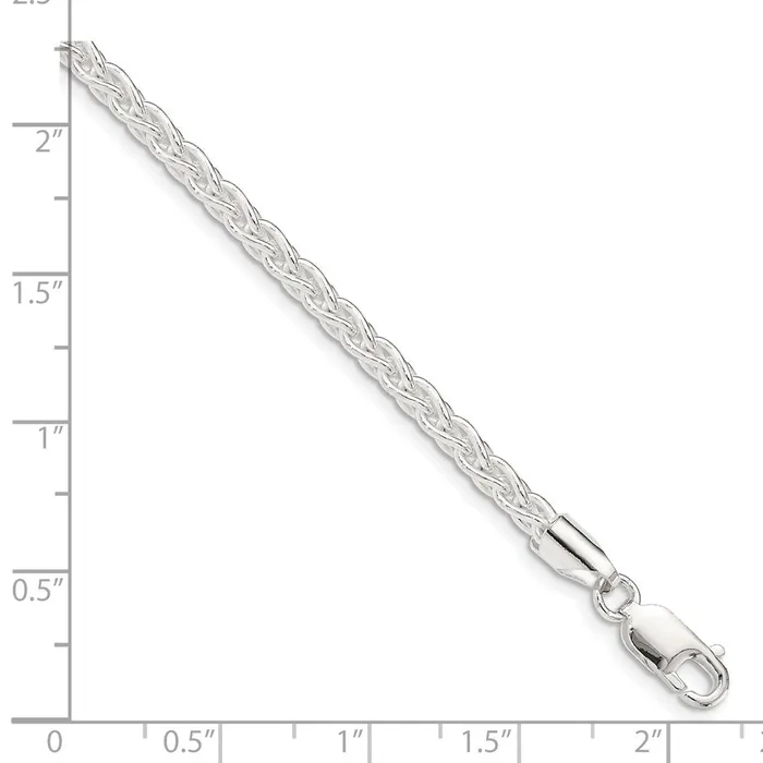 WB Choice Jewelry Rings Sterling Silver 37mm Round Spiga ChainWBCQSP10020 WB Choice Jewelry Rings Sterling Silver 37mm Round Spiga ChainWBCQSP10020