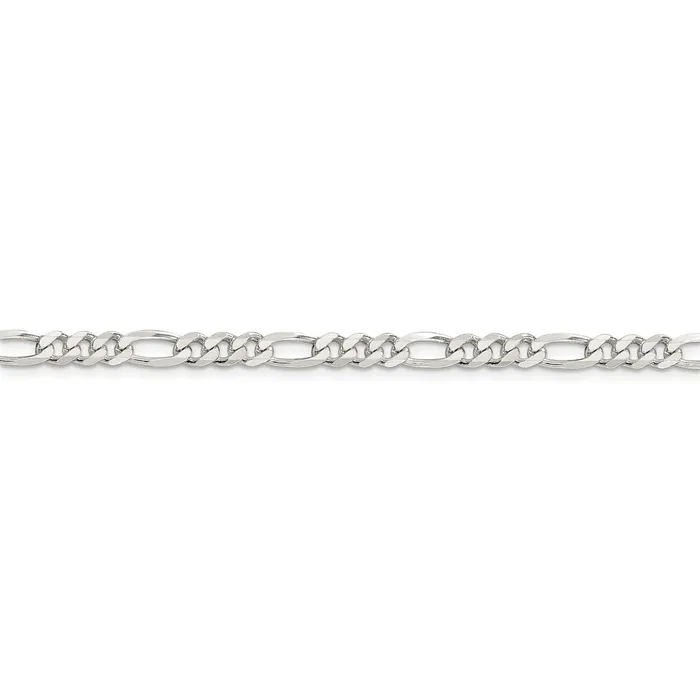 WB Choice Jewelry Sterling Silver 45mm Figaro ChainWBCQFG12022 Rings WB Choice Jewelry Sterling Silver 45mm Figaro ChainWBCQFG12022 Rings