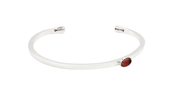 Amber Single Stone Cuff Bracelet Artie Yellowhorse Bracelets
