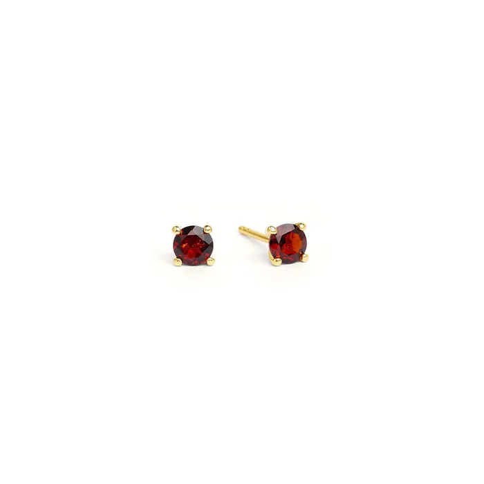 Bernd Wolf Brilliana Garnet Stud Earrings Earrings