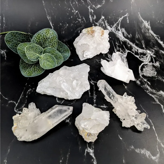 Bliss Crystals Charm Necklaces Clear Quartz 16 32 Extra Quality Cluster LV5406 Bliss Crystals Charm Necklaces Clear Quartz 16 32 Extra Quality Cluster LV5406