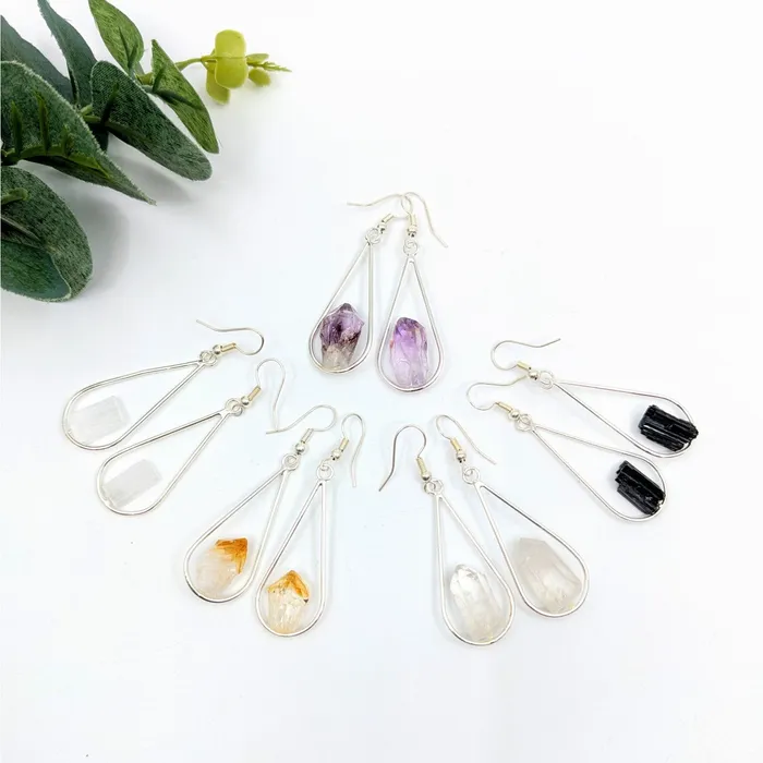 Bliss Crystals Earrings Crystal Teardrop 14 Earrings LV6375