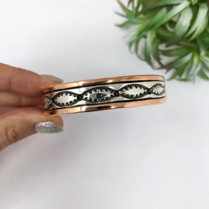 Bracelets Bliss Crystals Copper Silver 25 Cuff Bracelet You Pick Style LV2767