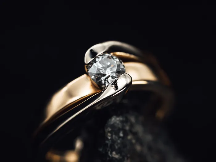 Consignment Rings 14k TwoTone Gold Diamond Ring