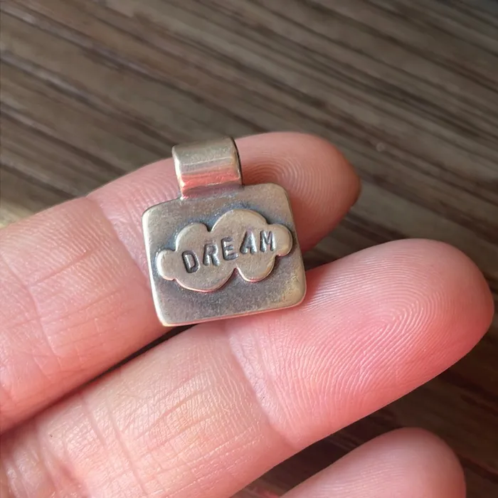 Dream Pendant Sterling Silver Vintage Vintage Paris Jewelry Necklaces Dream Pendant Sterling Silver Vintage Vintage Paris Jewelry Necklaces