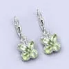 Earrings Quintessence Gemstone Butterfly Earrings in Sterling SilverAmethyst Garnet Peridot or Topaz