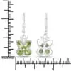 Earrings Quintessence Gemstone Butterfly Earrings in Sterling SilverAmethyst Garnet Peridot or Topaz