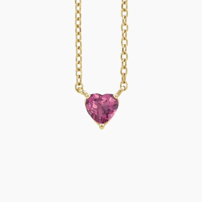 Love Heart Necklace misha hawaii Necklaces