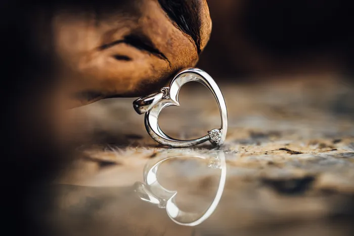 Necklaces 14k White Gold Heart and Diamond Pendant Allison Kaufman