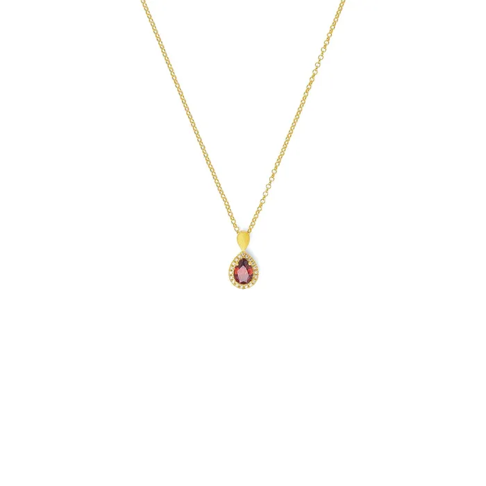 Necklaces Bernd Wolf Antoinette Garnet Necklace