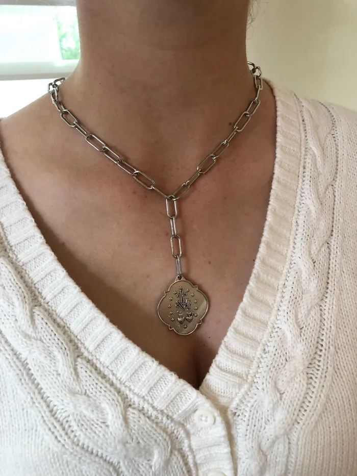 Necklaces bubs sass silver relic coin pendant necklace