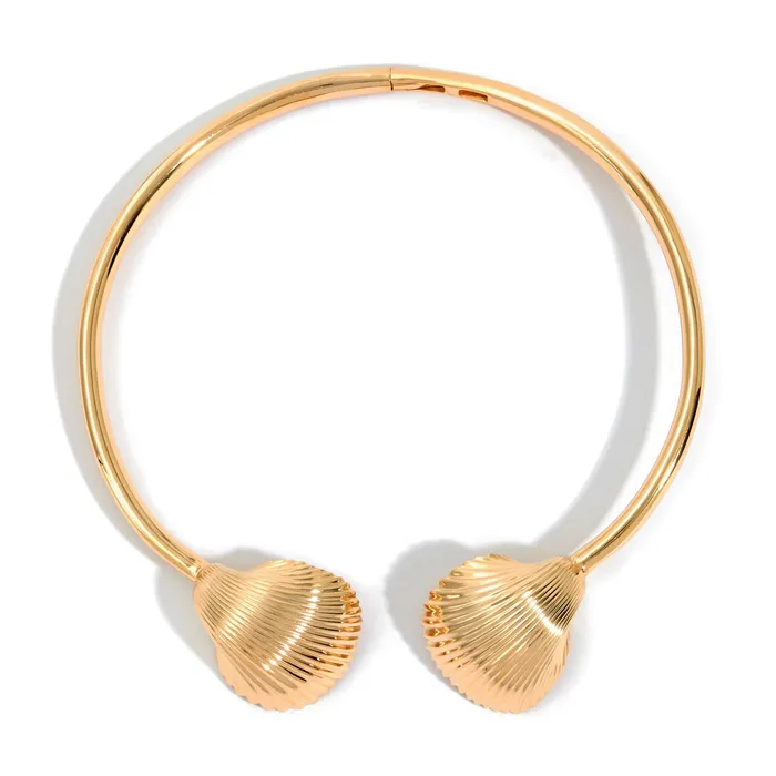 Necklaces MARE MAXI NECKLACE IN 18K YELLOW GOLD PLATED SILVER Jack Vartanian Necklaces MARE MAXI NECKLACE IN 18K YELLOW GOLD PLATED SILVER Jack Vartanian