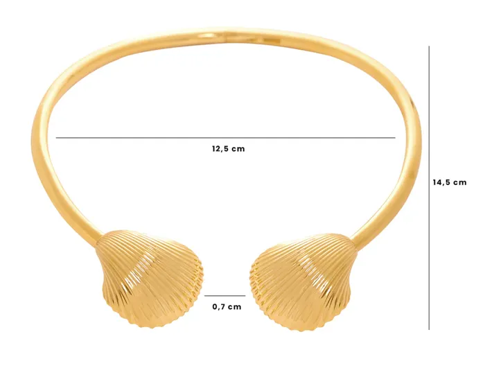 Necklaces MARE MAXI NECKLACE IN 18K YELLOW GOLD PLATED SILVER Jack Vartanian Necklaces MARE MAXI NECKLACE IN 18K YELLOW GOLD PLATED SILVER Jack Vartanian