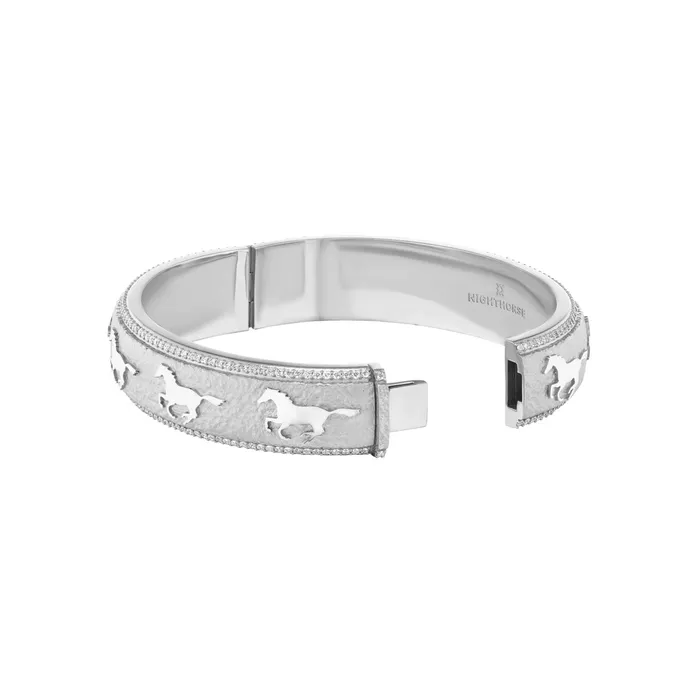 Nighthorse Running Horse Pave Bracelet Diamonds Bracelets
