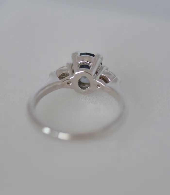 Rings Albrecht Jewellery Montana Sapphire Leaf Engagement Ring Rings Albrecht Jewellery Montana Sapphire Leaf Engagement Ring