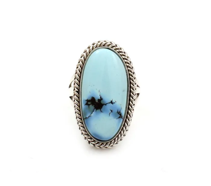 Rings Golden Hills Turquoise Ring Artie Yellowhorse