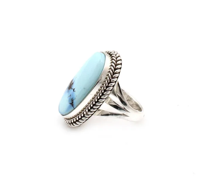 Rings Golden Hills Turquoise Ring Artie Yellowhorse Rings Golden Hills Turquoise Ring Artie Yellowhorse