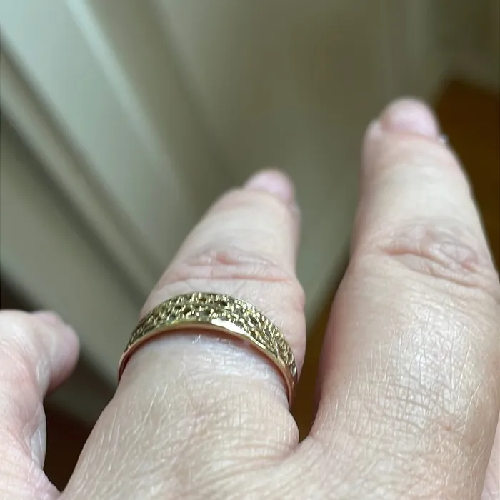 Rings Vintage Paris Jewelry Filigree Band 10k Gold Vintage Rings Vintage Paris Jewelry Filigree Band 10k Gold Vintage