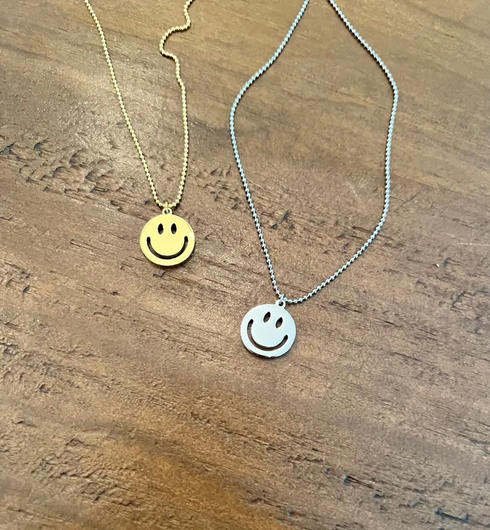 smile pendant necklace bubs sass Necklaces