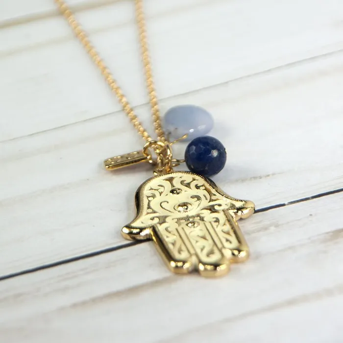 The Hand Necklace ClaudiaG Necklaces