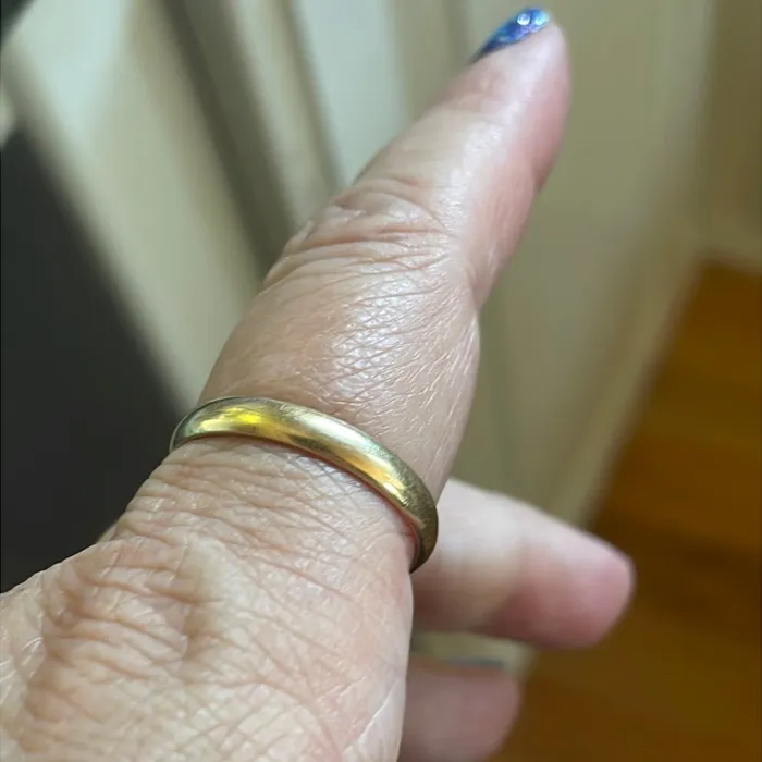 Vintage Paris Jewelry Rings Gold Band 14k Gold Vintage
