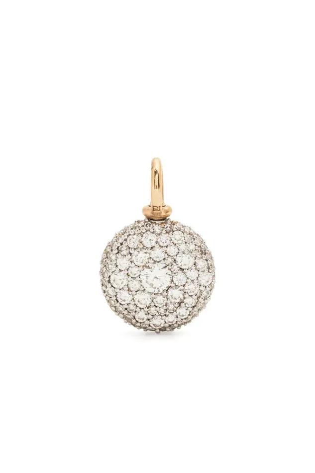 White Diamond Pav Pocket Watch Pendant Lucy Delius Watches