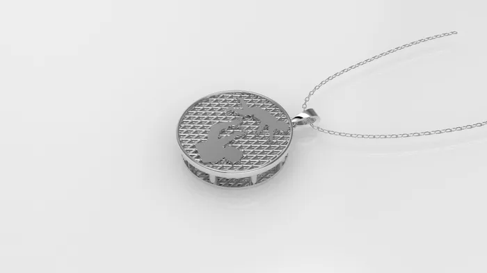 14K Gold Pendant Dad and Son Silhouette Jcm 21 jewelry Necklaces