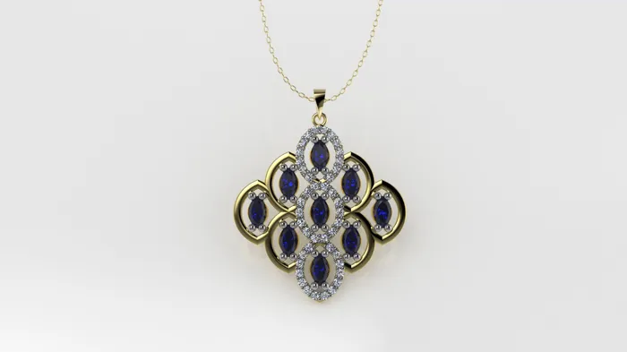 14K Gold Pendant with 51 STONE STT 2Prong Only Pendant Jcm 21 jewelry Necklaces 14K Gold Pendant with 51 STONE STT 2Prong Only Pendant Jcm 21 jewelry Necklaces