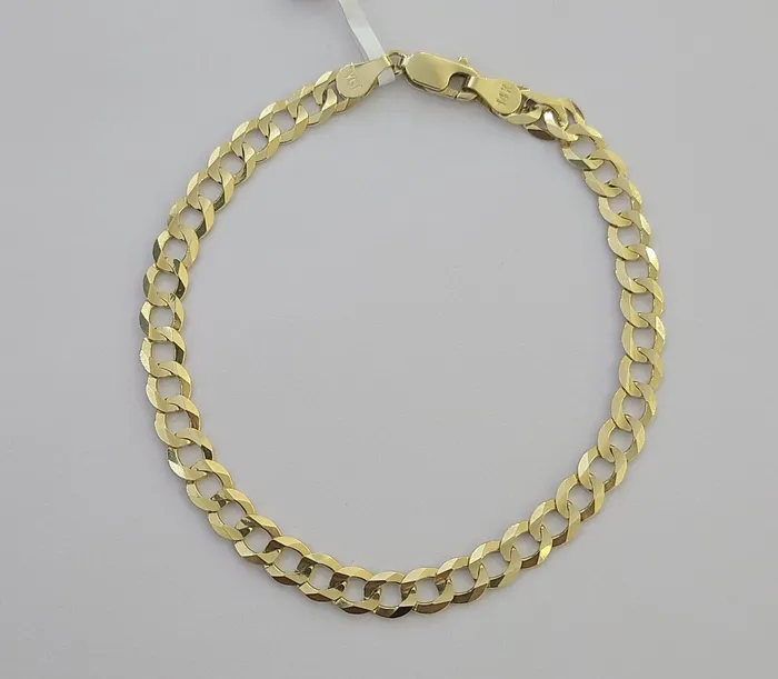 14K Real Yellow Gold Miami Cuban Curb Bracelet 6 mm Link 8 inch 14K globalwatches10 Bracelets 14K Real Yellow Gold Miami Cuban Curb Bracelet 6 mm Link 8 inch 14K globalwatches10 Bracelets