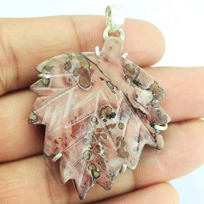 1548g Totally Handmade Coffee Bean Jasper 925 Sterling Silver Pendant Jasper Pendant Beads Supplies USA Necklaces 1548g Totally Handmade Coffee Bean Jasper 925 Sterling Silver Pendant Jasper Pendant Beads Supplies USA Necklaces
