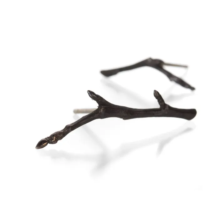 Bronze Branch Stud earrings Gabriella Kiss Earrings