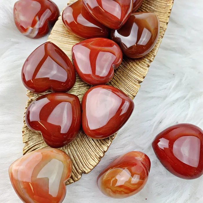 Carnelian Heart 885 The Bead N Crystal Enclave Gems Necklaces