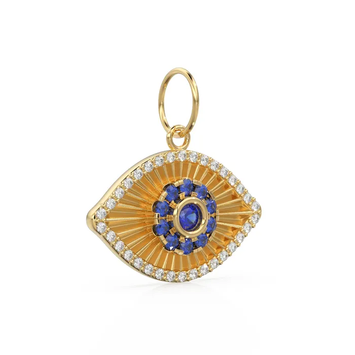 Charm Necklaces 19x15mm Blue Sapphire Diamond 14k Matte Solid Gold Charm Pendant 18k Evil Eye Charm Gold Charm Finding Egyptian Solid Gold Pendant Jalvi Co Charm Necklaces 19x15mm Blue Sapphire Diamond 14k Matte Solid Gold Charm Pendant 18k Evil Eye Charm Gold Charm Finding Egyptian Solid Gold Pendant Jalvi Co