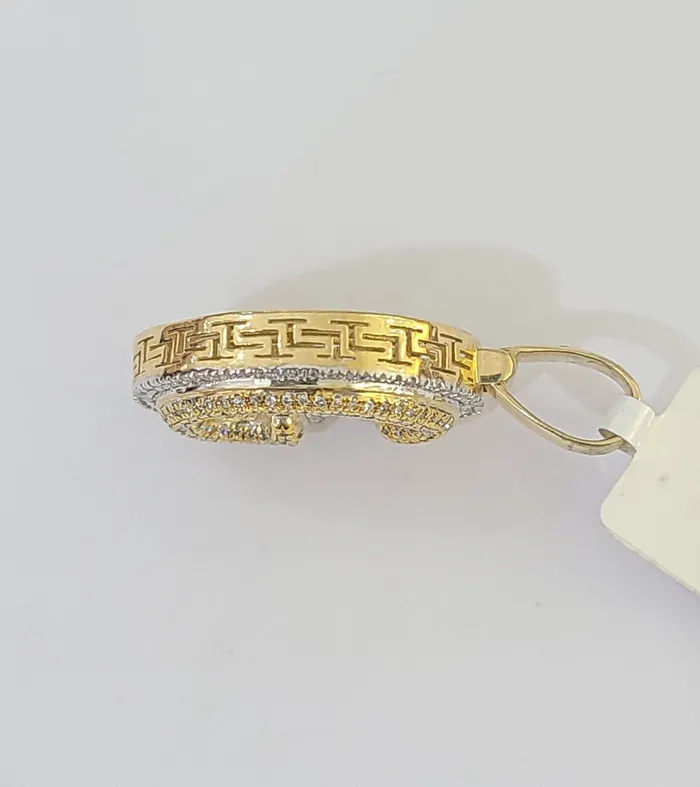 Charm Necklaces Globalwatches10 10k Yellow Gold Diamond Letter G Initial Alphabet Charm Pendant Real Genuine