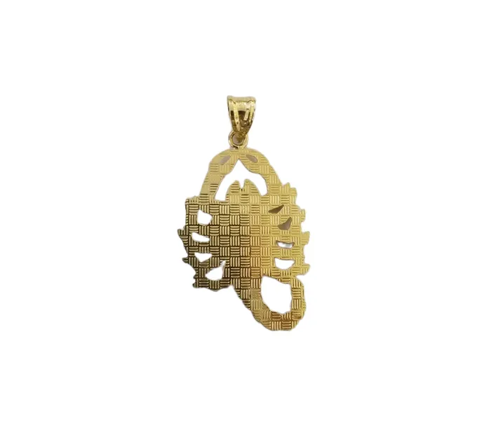 Charm Necklaces Globatwatches10 10K Yellow Gold Scorpion Charm Pendant Zodiac Sign Real 10kt