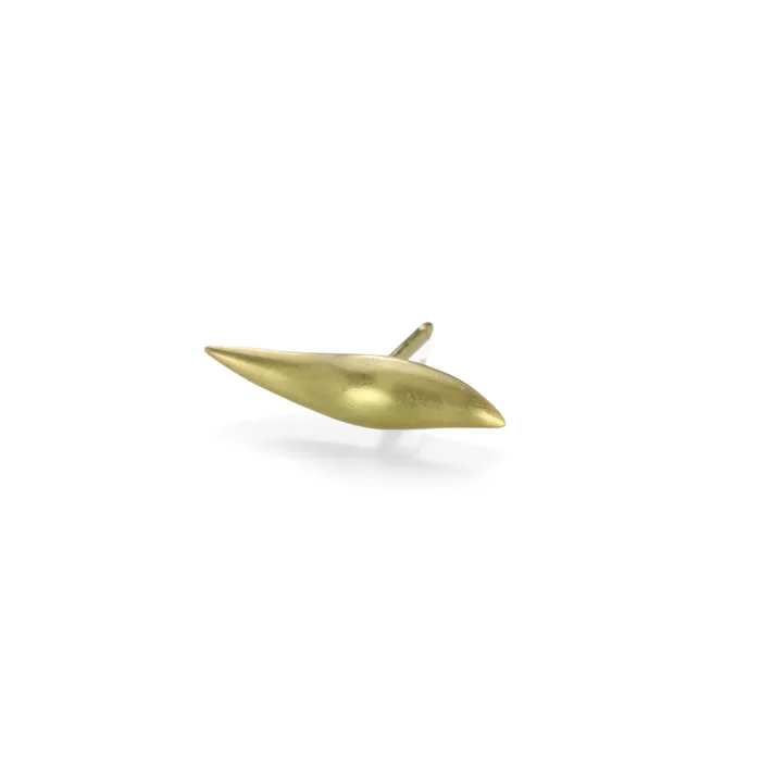 Earrings Gabriella Kiss 18k Single Slug Stud 16mm