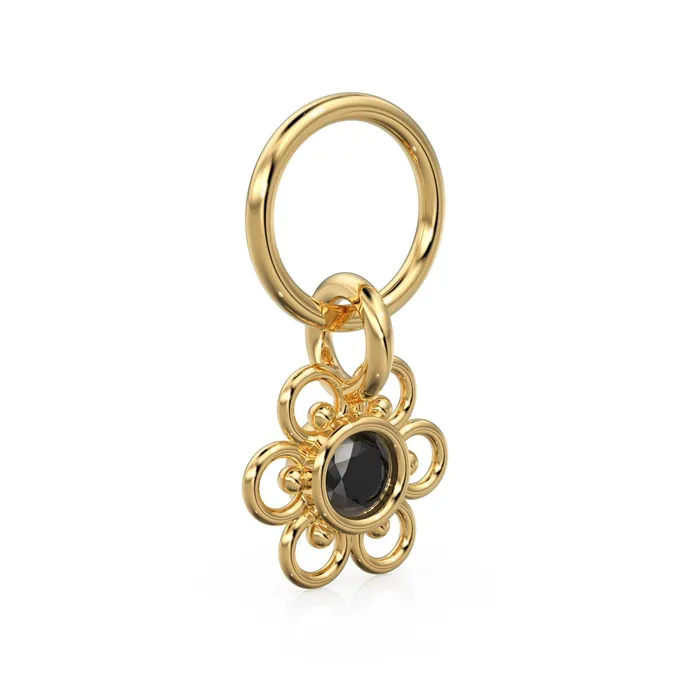 Jalvi Co Charm Necklaces Black Diamond Charm 18k Solid Gold Charm Handmade Gold Charm Designer Charm Pendant Charms Necklace Diamond Charm Jalvi Co Charm Necklaces Black Diamond Charm 18k Solid Gold Charm Handmade Gold Charm Designer Charm Pendant Charms Necklace Diamond Charm