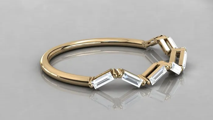 Jalvi Co Rings Baguette Diamond Band in 14k Gold Diamond Ring Baguette Gold Band White Diamond Ring Baguette Diamond Wedding Band Jalvi Co Rings Baguette Diamond Band in 14k Gold Diamond Ring Baguette Gold Band White Diamond Ring Baguette Diamond Wedding Band