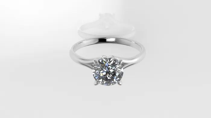 Jcm 21 jewelry Rings 14k Solitaire Ring 1 Diamond VS1