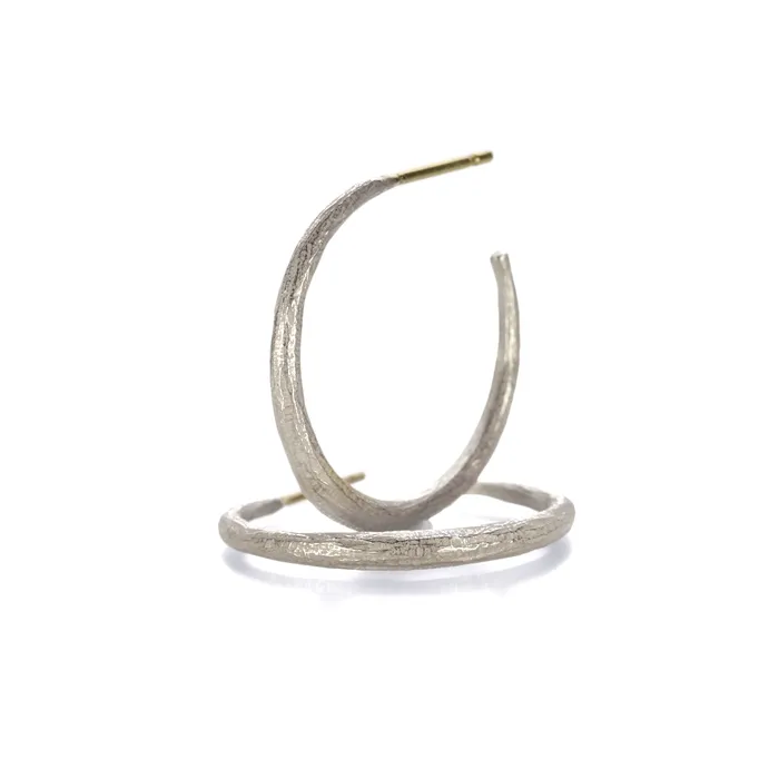 John Iversen Sterling Silver Mini Hoops Rings