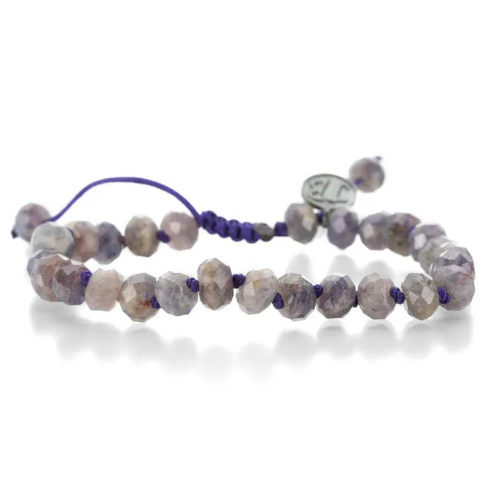 Joseph Brooks Bracelets 8mm Faceted Iolite Bead Bracelet