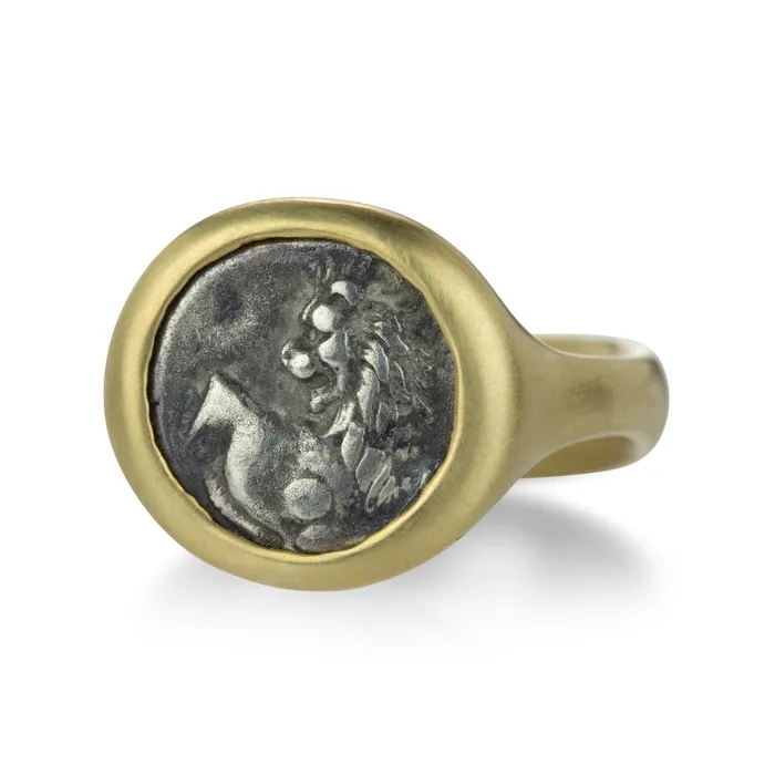 Lola Brooks Rings Ancient Greek Coin Ring