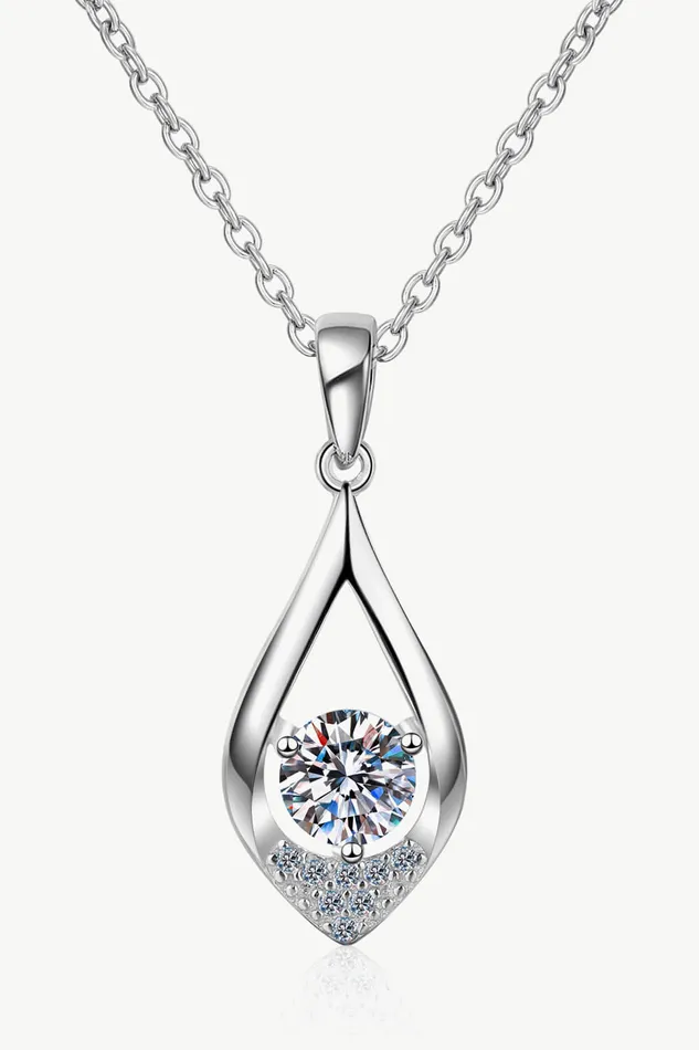 Necklaces Glamorous Always Moissanite Pendant Necklace Trendsi