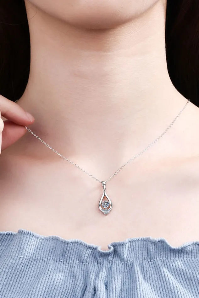 Necklaces Glamorous Always Moissanite Pendant Necklace Trendsi