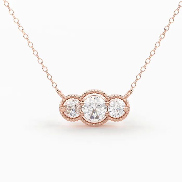 Necklaces Jalvi Co 14k Gold Art Deco Chain Necklace for Women Trio Diamond Station Also available in 14k Rose Gold and 14k White Gold 3 Stone Charm Pendant Necklaces Jalvi Co 14k Gold Art Deco Chain Necklace for Women Trio Diamond Station Also available in 14k Rose Gold and 14k White Gold 3 Stone Charm Pendant