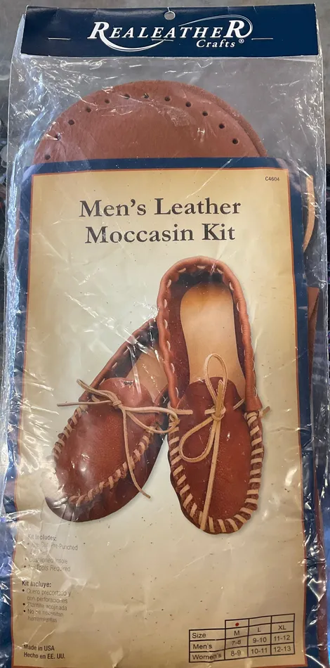 Rings Chris Crosbys Purple Coyote mens moccasin kit